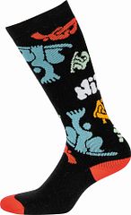 NITRO CLOUD 3 BOYS SOCKS BLACK-RIPPER 23&24