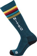 NITRO CLOUD 5 MEN'S SOCKS 24 QUIVER GREEN