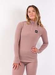 EIVY Journey Wool Rib Top 24 Faded Woodrose