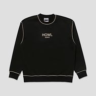 HOWL DWR CREW NECK 24 BLACK