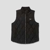 HOWL SEMI-PUFY VEST 24 BLACK